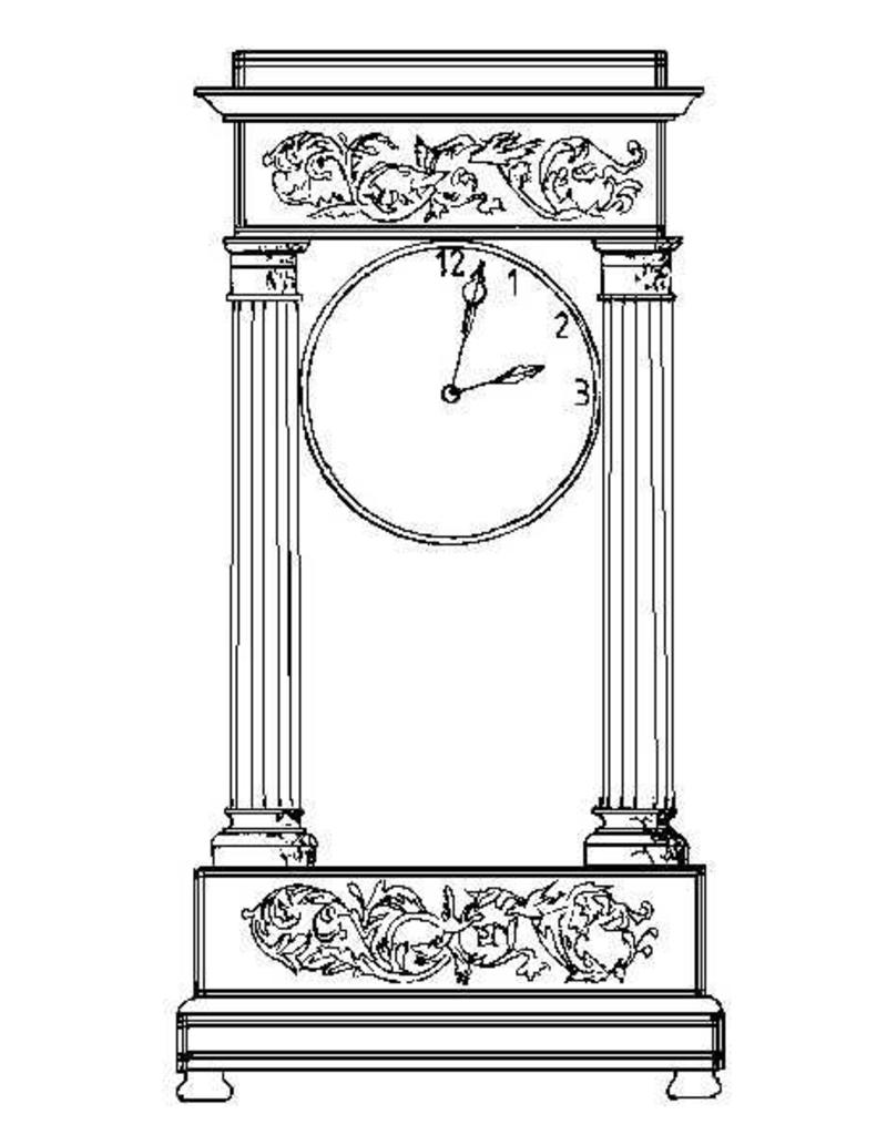 NVM 45.28.003 Franse kolompendule