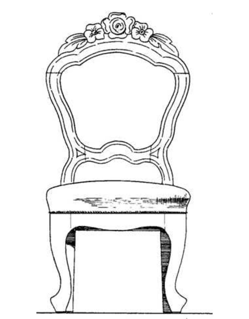 NVM 45.35.006 neo-rococo eetkamerstoel