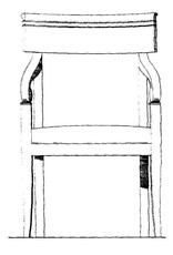 MBT Biedermeierstoelen - Bouwtekening Schaal 1 : N/A (45.35.007)