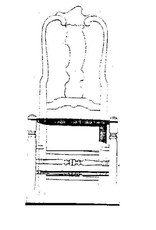 MBT Queen Anne eetkamerstoel - Bouwtekening Schaal 1 : N/A (45.35.009)