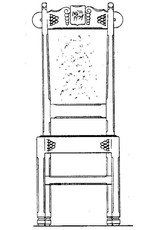 NVM 45.35.012 kloosterstoel