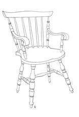 NVM 45.36.002 Windsor Chair, "Come back"