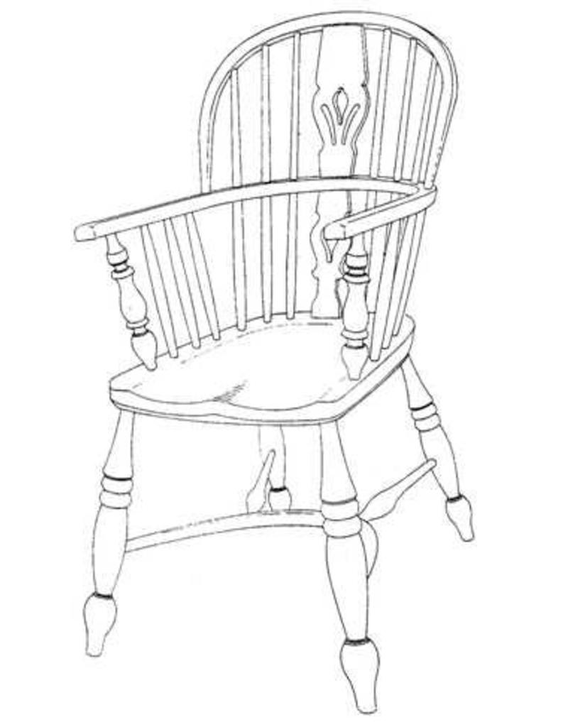 NVM 45.36.006 Windsor chair, "hope-back"