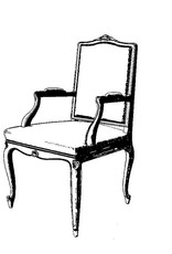 NVM 45.36.008 Regence armchair