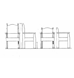 MBT Raadzaalstoelen - Bouwtekening Schaal 1 : N/A (45.36.010)