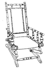 NVM 45.37.005 children's rocking chair