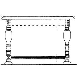 MBT 45.40.005 Neo-Renaissance coffee table