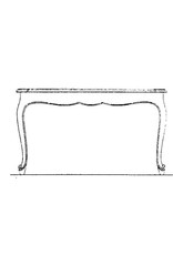 MBT Regence salontafel - Bouwtekening Schaal 1 : N/A (45.40.008)
