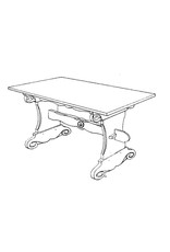 NVM 45.40.013 refectory table