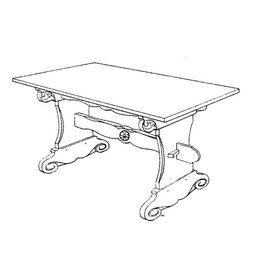 MBT Kloostertafel - Bouwtekening Schaal 1 : N/A (45.40.013)