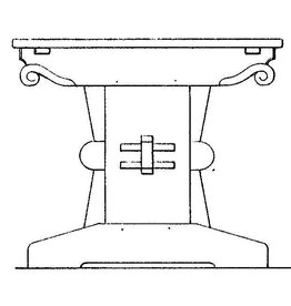 MBT Kloostertafel - Bouwtekening Schaal 1 : N/A (45.40.015)