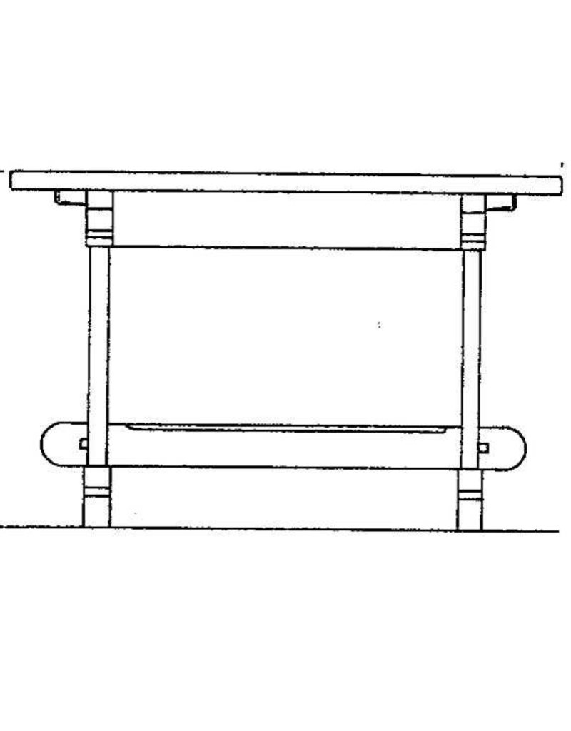 MBT Kloostertafel - Bouwtekening Schaal 1 : N/A (45.40.016)