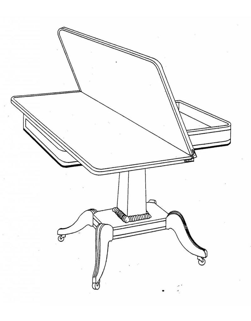 MBT Regency speeltafel - Bouwtekening Schaal 1 : N/A (45.40.019)