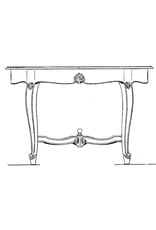 MBT 45.41.003 Regency runder Ausziehtisch