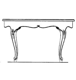 NVM 45.42.005 Regency ronde salontafel