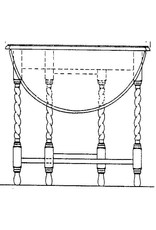 MBT Hangoortafel - Bouwtekening Schaal 1 : N/A (45.42.008)