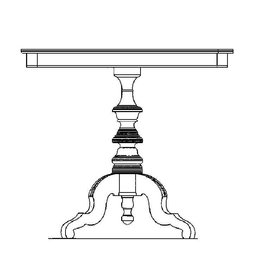MBT 45.42.012 folding table from Sorrento