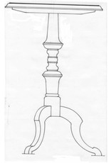 MBT Victoria driepoottafel - Bouwtekening Schaal 1 : N/A (45.43.004)