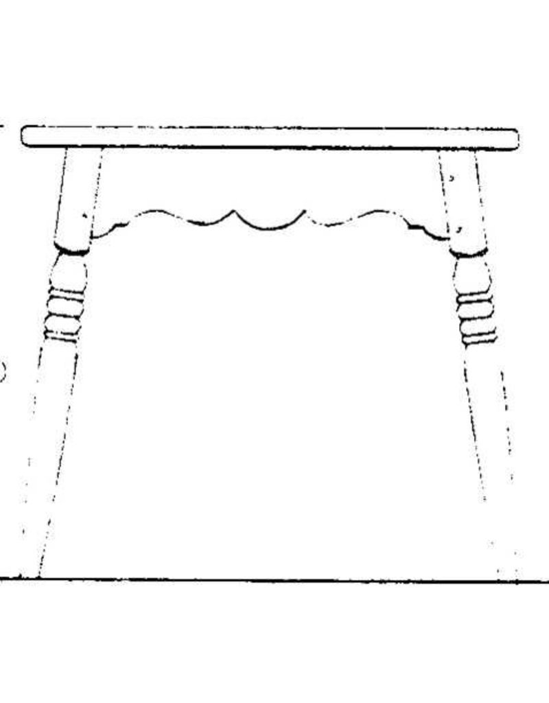 MBT Bijzettafeltje - Bouwtekening Schaal 1 : N/A (45.44.002)