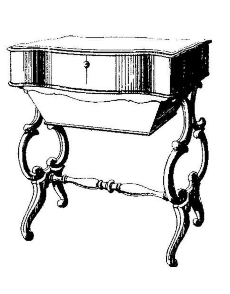 NVM 45.45.002 neo-rococo handiwork table