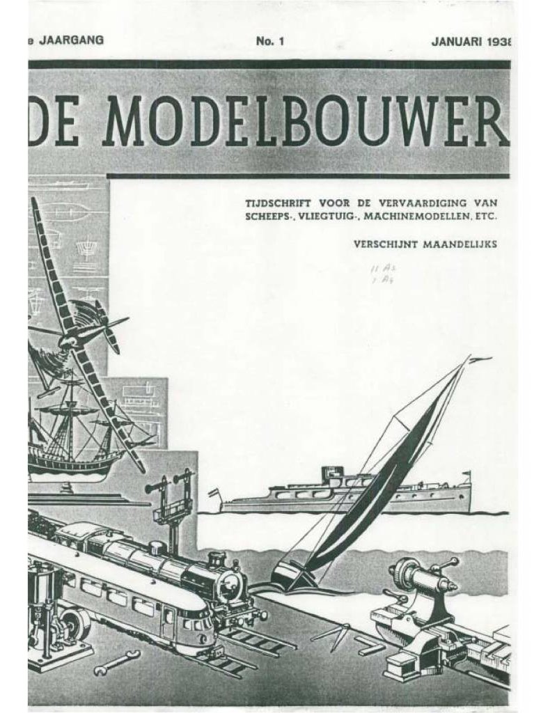 De Modelbouwer 95.38.001 Jaargang "De Modelbouwer" Editie : 38.001 (PDF)