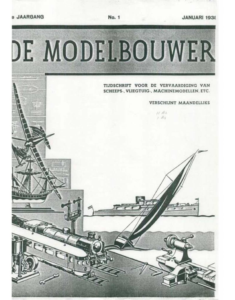 NVM 95.38.001 Jaargang "De Modelbouwer" Editie : 38.001 (PDF)