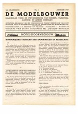 De Modelbouwer 95.39.001 Jahrgang "Der Modellbauer" Ausgabe : 39.001 (PDF)