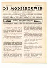 NVM 95.39.001 Year "Die Modelbouwer" Auflage: 39 001 (PDF)