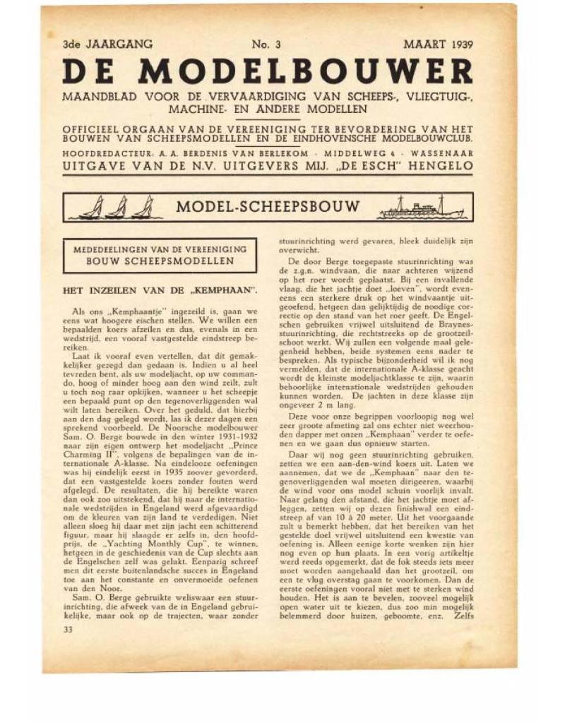 De Modelbouwer 95.39.003 Jahrgang "De Modelbouwer" Ausgabe : 39.003 (PDF)