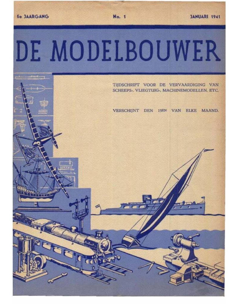 NVM 95.41.001 Jaargang "De Modelbouwer" Editie : 41.001 (PDF)