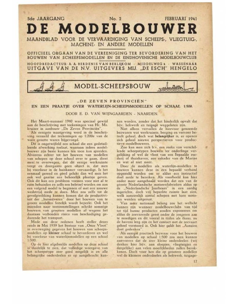 De Modelbouwer 95.41.002 Jahrgang "Der Modellbauer" Ausgabe : 41.002 (PDF)