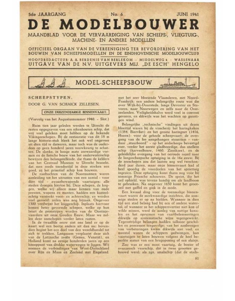 De Modelbouwer 95.41.006 Volume "De Modelbouwer" Issue : 41.006 (PDF)