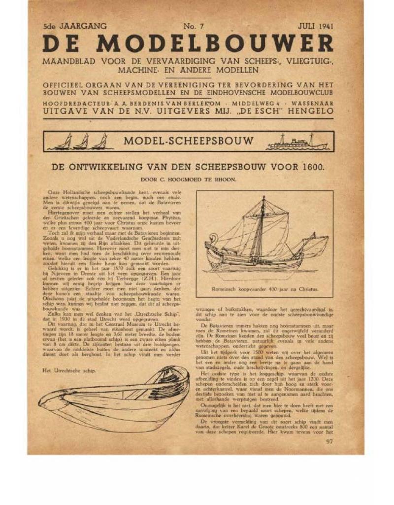 De Modelbouwer 95.41.007 Jaargang "De Modelbouwer" Editie : 41.007 (PDF)