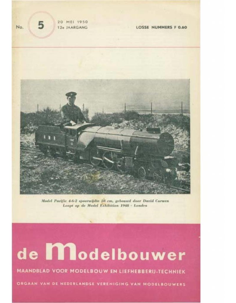 NVM 95.50.005 Jaargang "De Modelbouwer" Editie : 50.005 (PDF)