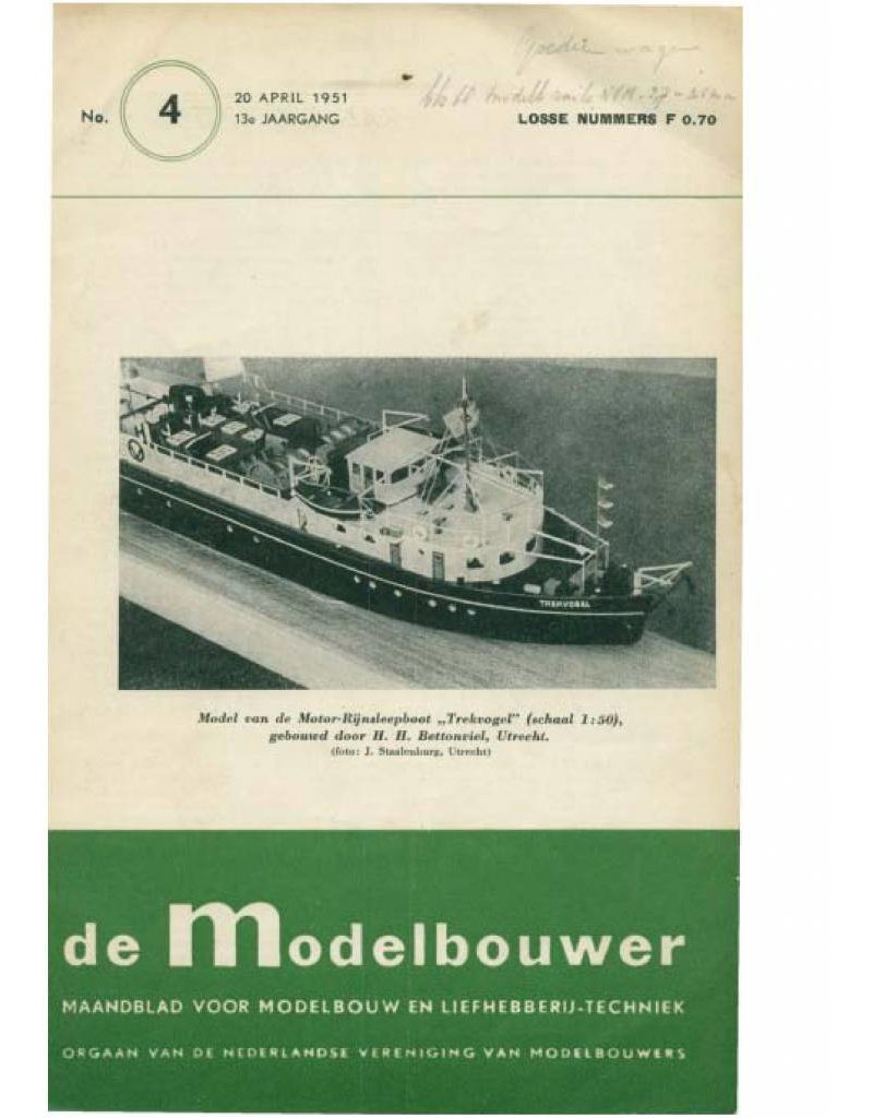 NVM 95.51.004 Jaargang "De Modelbouwer" Editie : 51.004 (PDF)