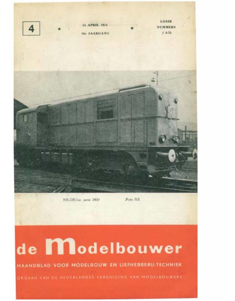 NVM 95.54.004 Jaargang "De Modelbouwer" Editie : 54.004 (PDF)