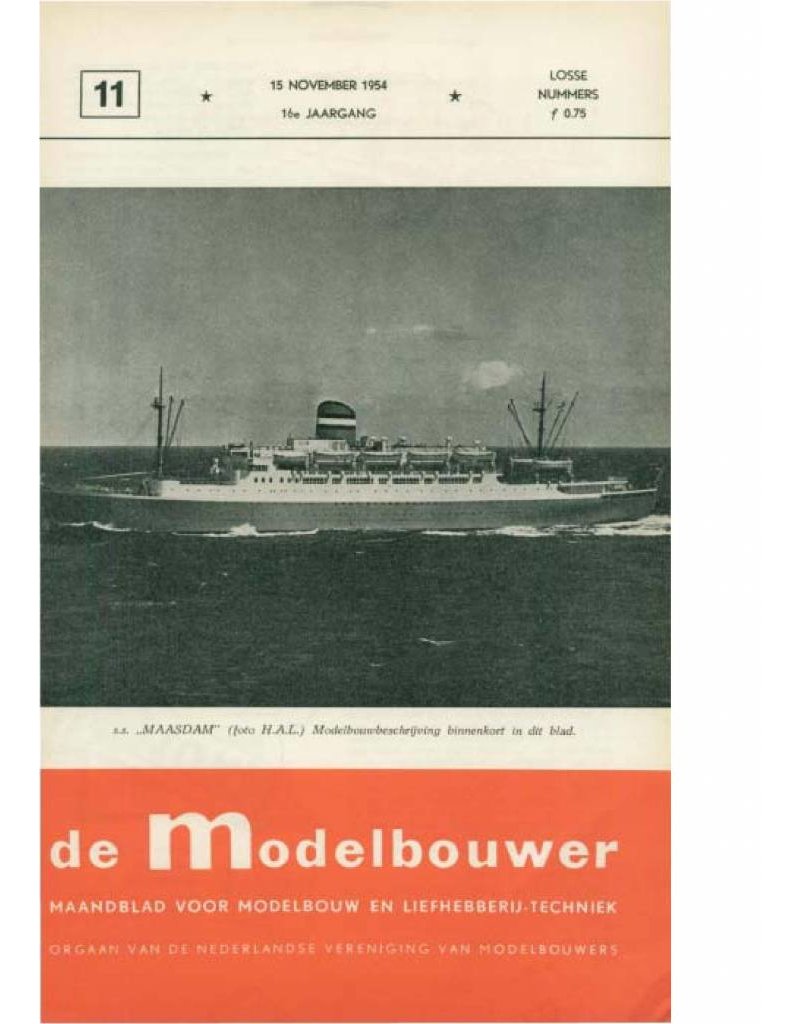 NVM 95.54.011 Jaargang "De Modelbouwer" Editie : 54.011 (PDF)