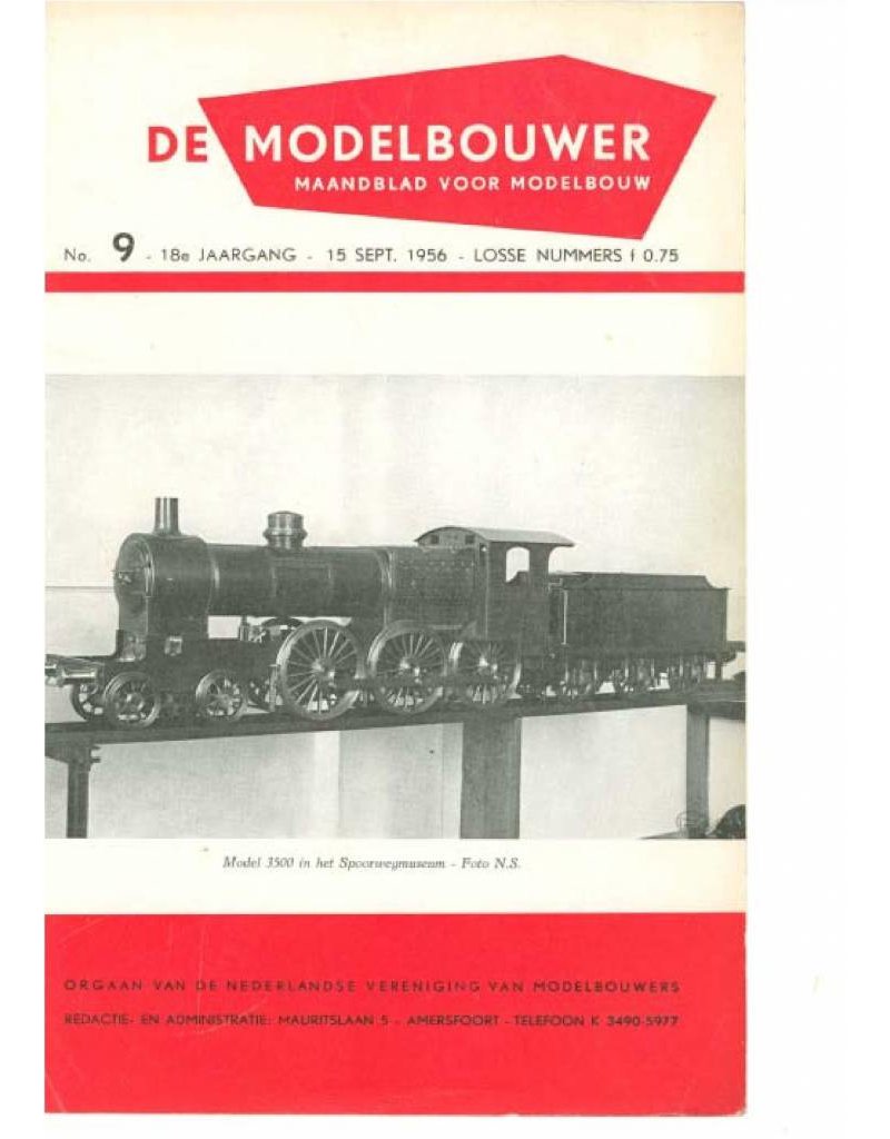 NVM 95.56.009 Jaargang "De Modelbouwer" Editie : 56.009 (PDF)