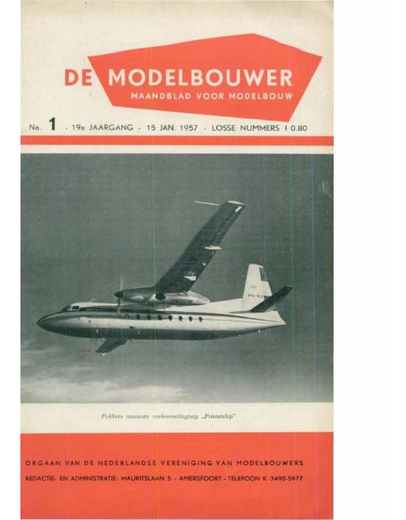 NVM 95.57.001 Jaargang "De Modelbouwer" Editie : 57.001 (PDF)