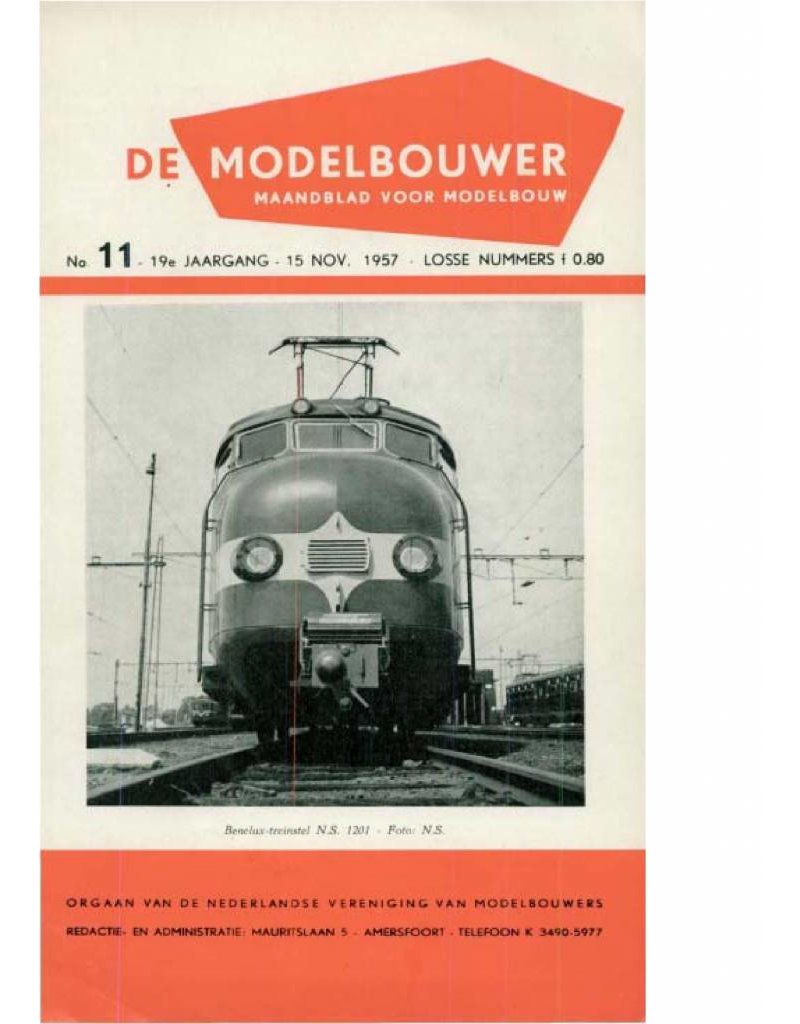 De Modelbouwer 95.57.011 Jaargang "De Modelbouwer" Editie : 57.011 (PDF)