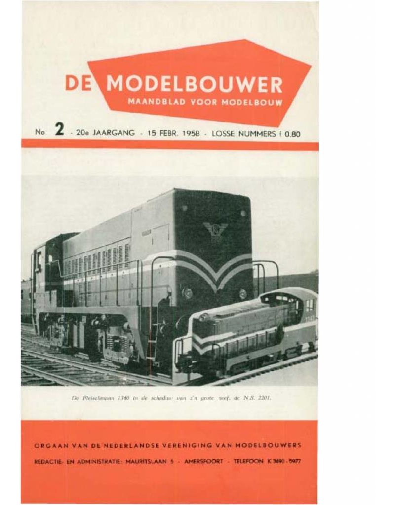 NVM 95.58.002 Jaargang "De Modelbouwer" Editie : 58.002 (PDF)