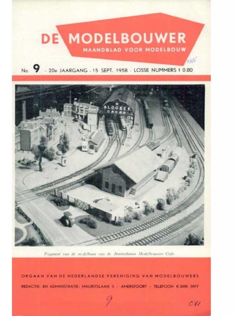 NVM 95.58.009 Jaargang "De Modelbouwer" Editie : 58.009 (PDF)