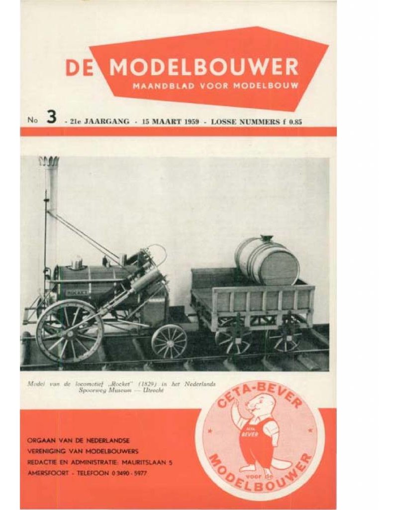 De Modelbouwer 95.59.003 Jahrgang "Der Modellbauer" Ausgabe : 59.003 (PDF)