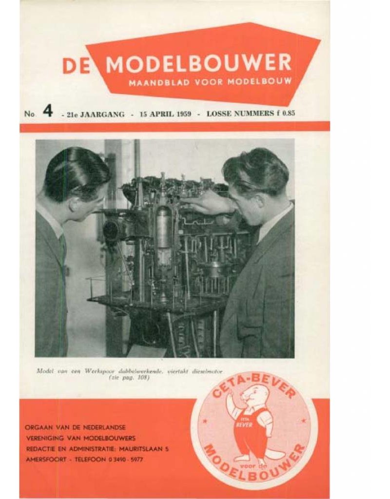 De Modelbouwer 95.59.004 Volume "De Modelbouwer" Edition : 59.004 (PDF)