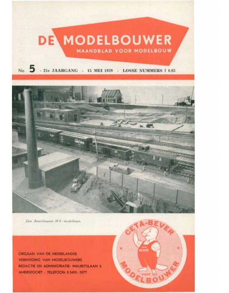 De Modelbouwer 95.59.005 Volume "The Model Builder" Edition : 59.005 (PDF)