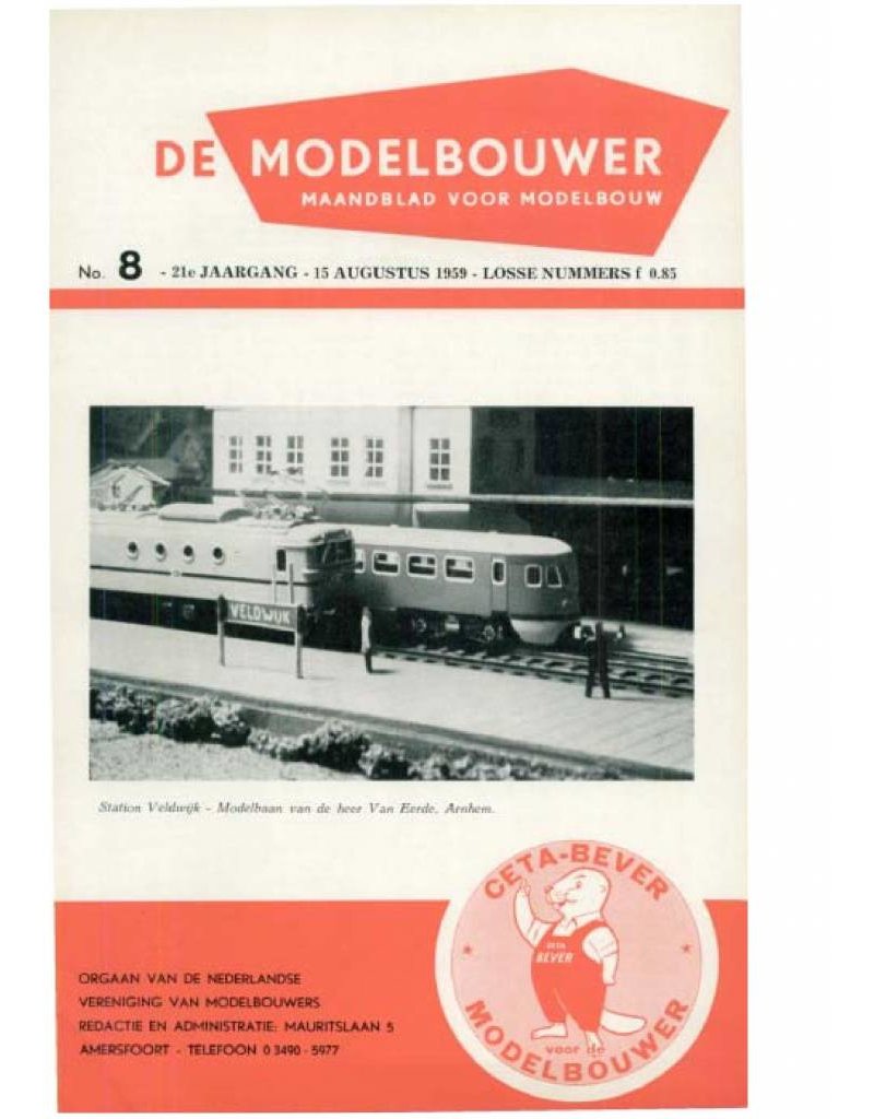 NVM 95.59.008 Jaargang "De Modelbouwer" Editie : 59.008 (PDF)