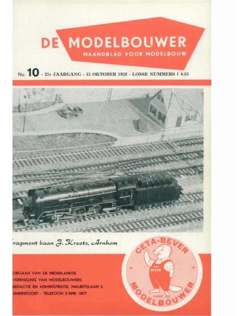 NVM 95.59.010 Jaargang "De Modelbouwer" Editie : 59.010 (PDF)