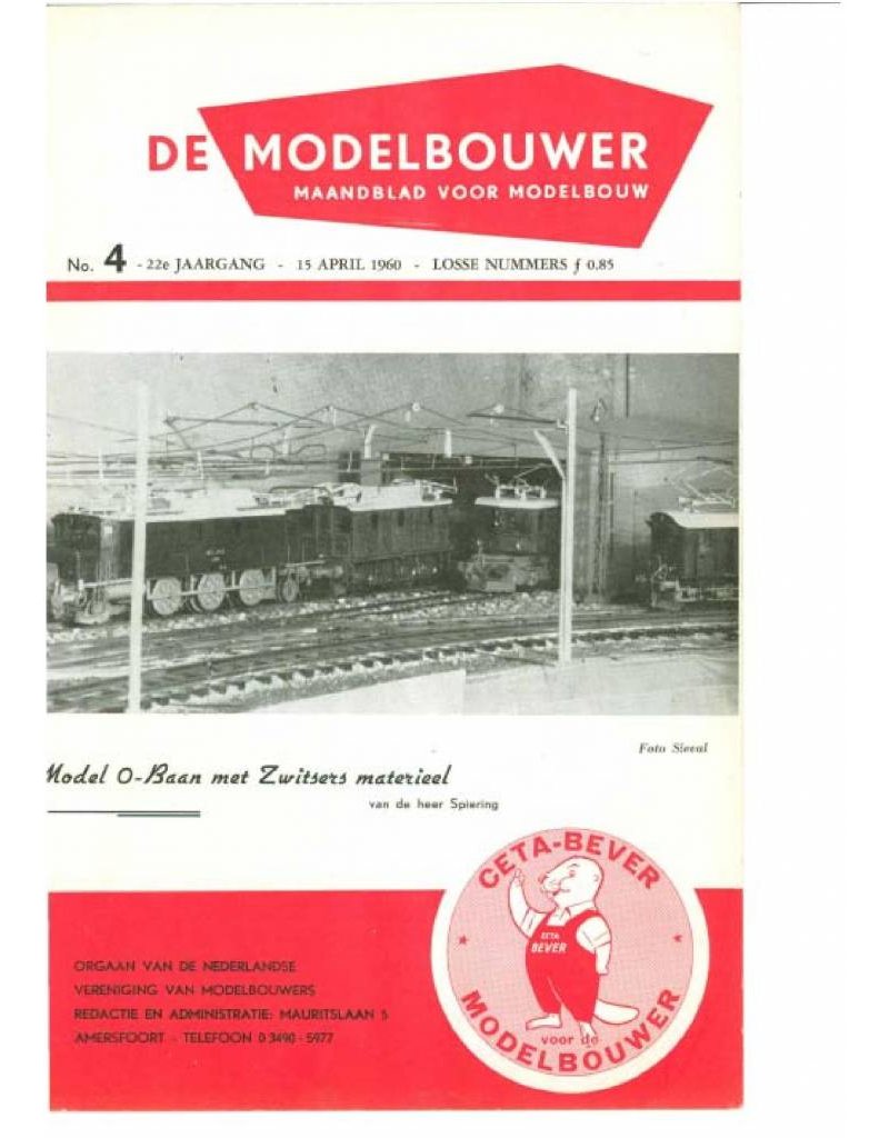 NVM 95.60.004 Jaargang "De Modelbouwer" Editie : 60.004 (PDF)