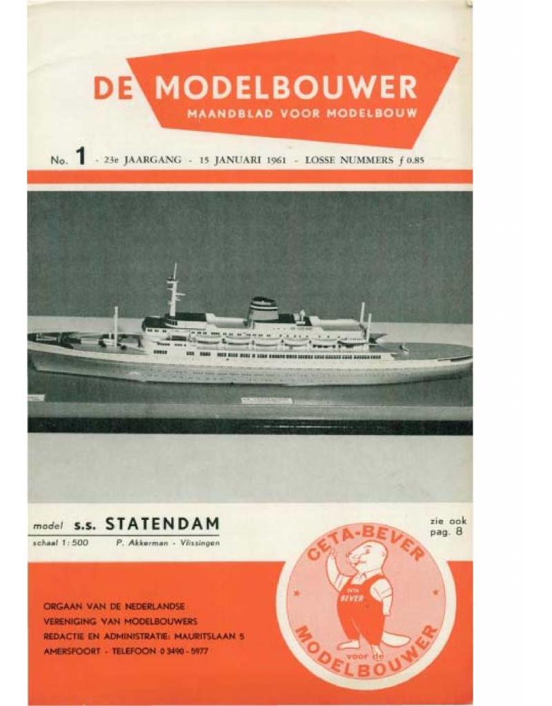 De Modelbouwer 95.61.001 Jahrgang "De Modelbouwer" Ausgabe : 61.001 (PDF)