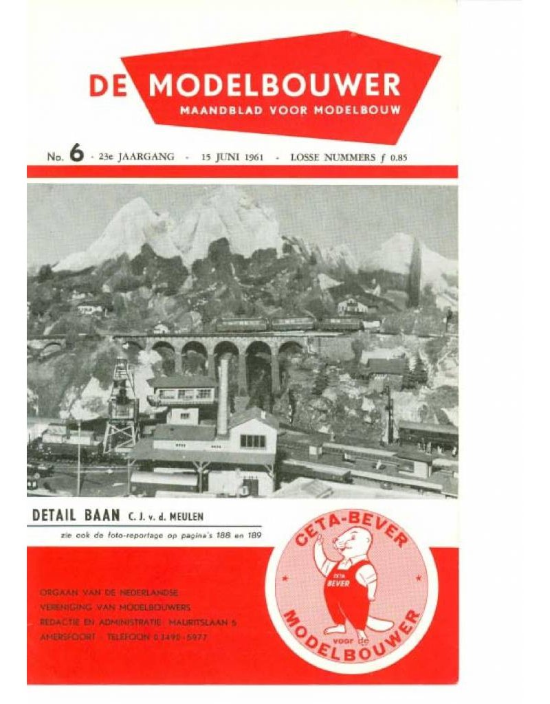 De Modelbouwer 95.61.006 Jaargang "De Modelbouwer" Editie : 61.006 (PDF)